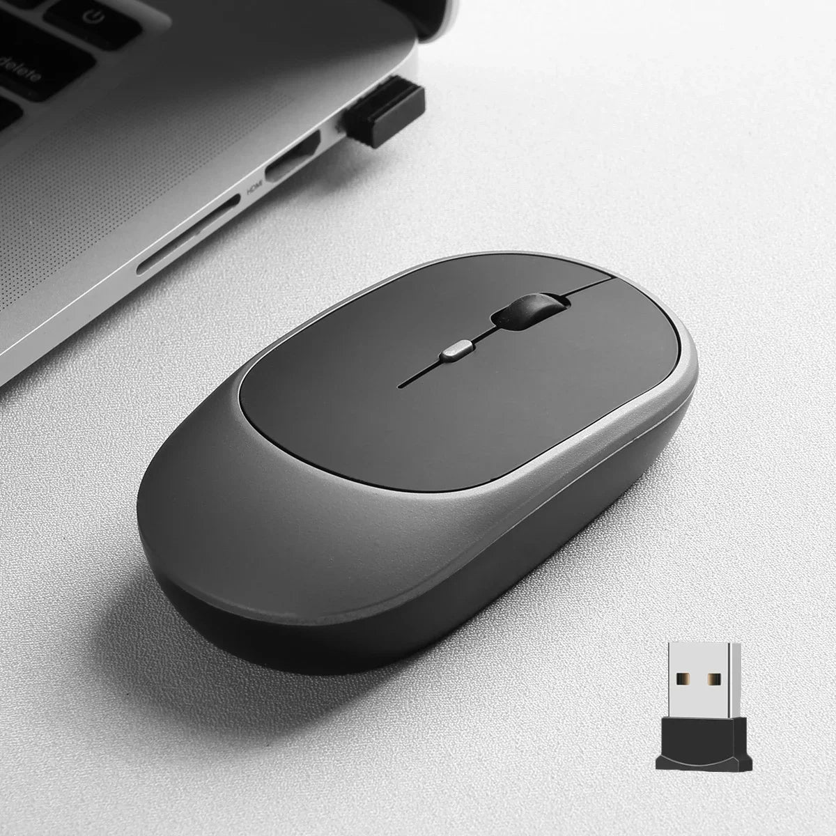 Wireless Mouse Rechargeable Mouse Gamer Dual Modes Bluetooth-compatible 2.4G Mice For Laptop Pad Tablet PC Macbook Mause