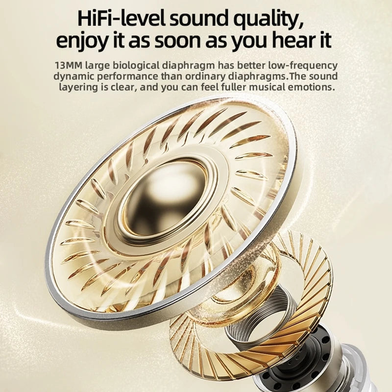 New In-ear Mini Sleep Wireless Bluetooth Headphone TWS Headsets With Mic Stereo Sport Game Earphone Long Standby HD Call Earbuds