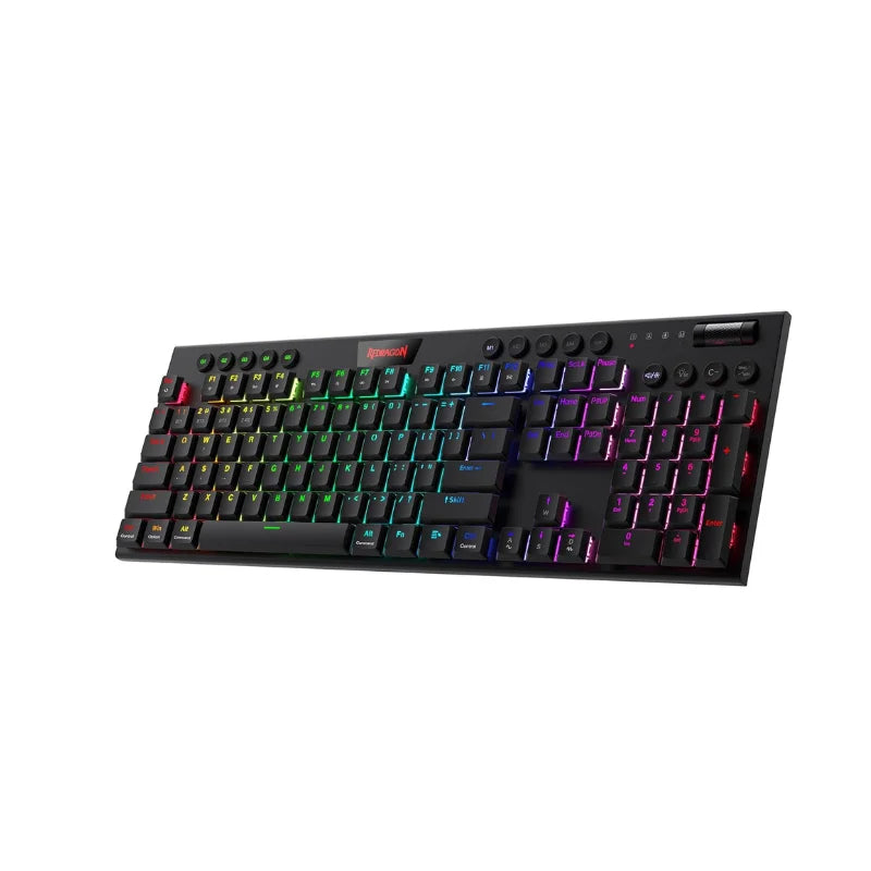 Redragon K618 Horus Wireless RGB Mechanical Keyboard, Bluetooth...
