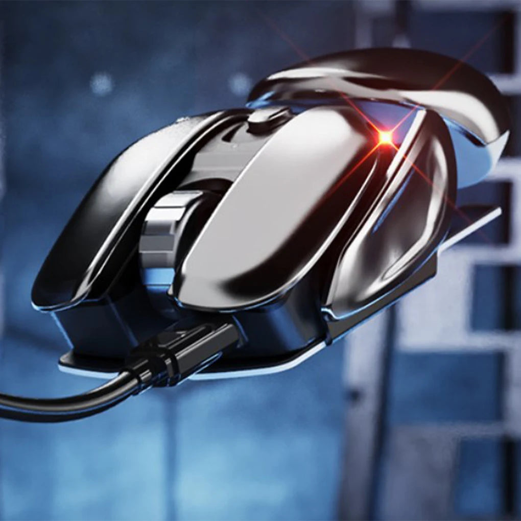 PX2 Wireless Mouse 2.4G Ergonomics Metal Receiver Waterproof Aluminum Lightweight Gaming Mouses Laptop Computer Office Use