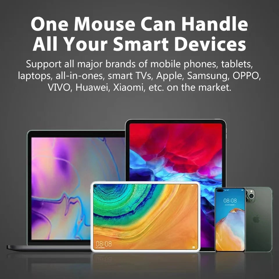 Wireless Mouse Rechargeable Mouse Gamer Dual Modes Bluetooth-compatible 2.4G Mice For Laptop Pad Tablet PC Macbook Mause