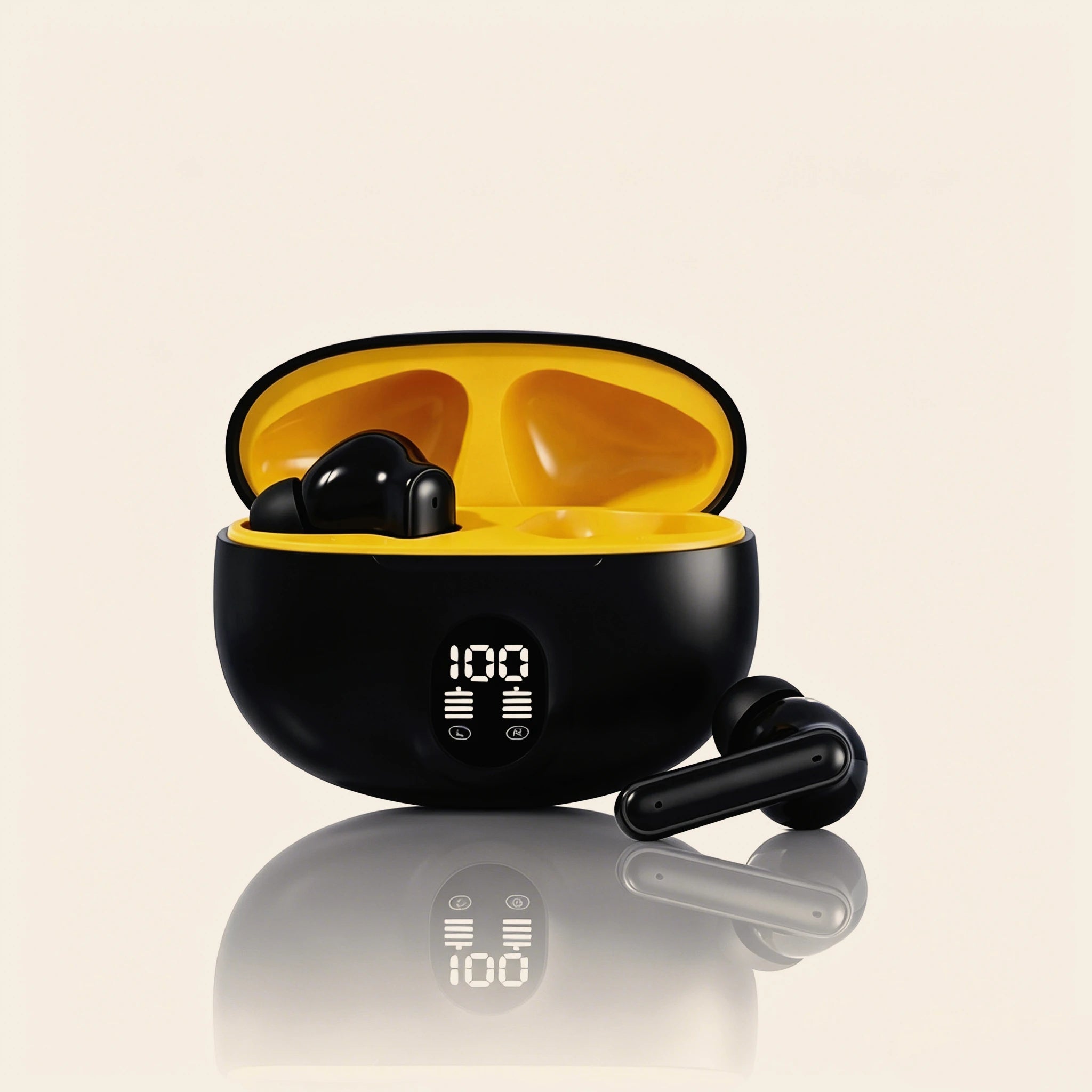 Slim Mini Bluetooth Earphones with Noise Reduction Long-Lasting...