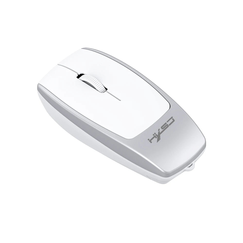 with Bluetooth Wireless Mouse Type USB C Rechargeable Mice with Micro SD Card Reader for Laptop Tablet Memory Adapter Mini Mouse