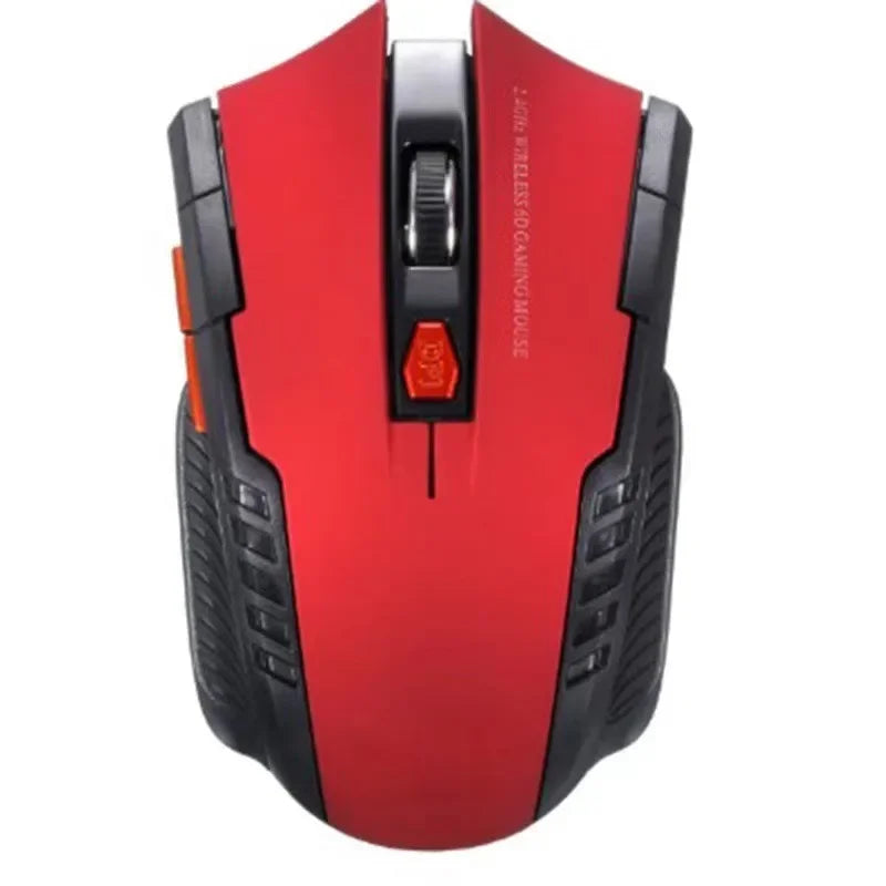 2.4GHz Wireless Optical Game Mouse for PC Laptop Computer USB Receiver Mini Portable Mouse Mice