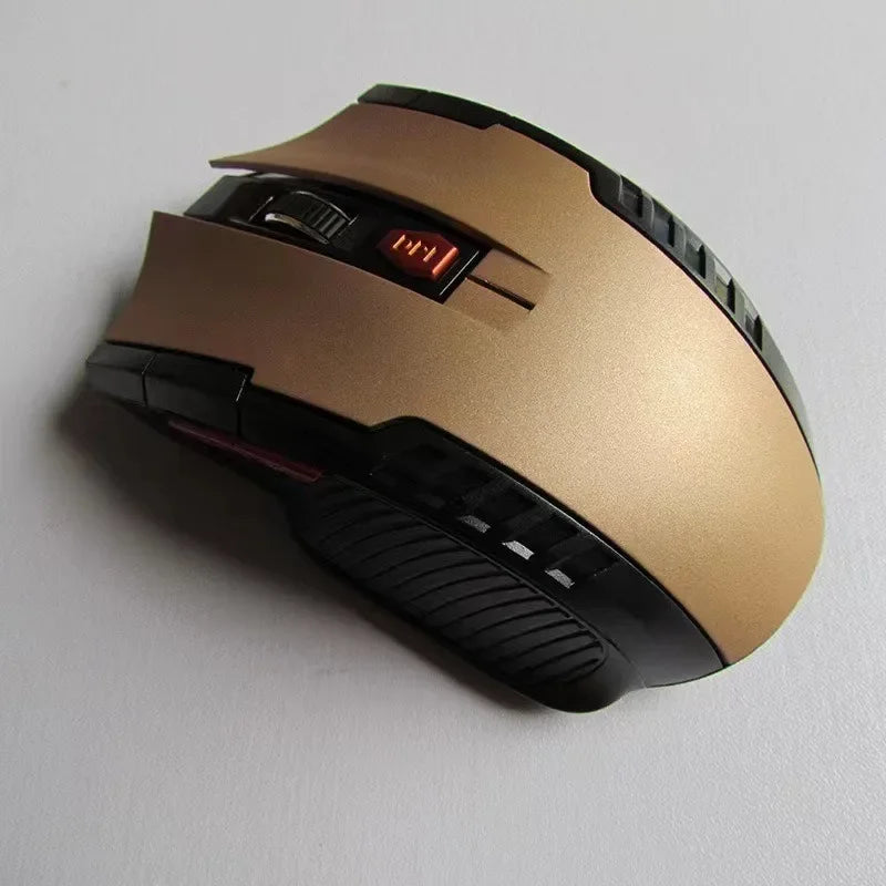 2.4GHz Wireless Optical Game Mouse for PC Laptop Computer USB Receiver Mini Portable Mouse Mice