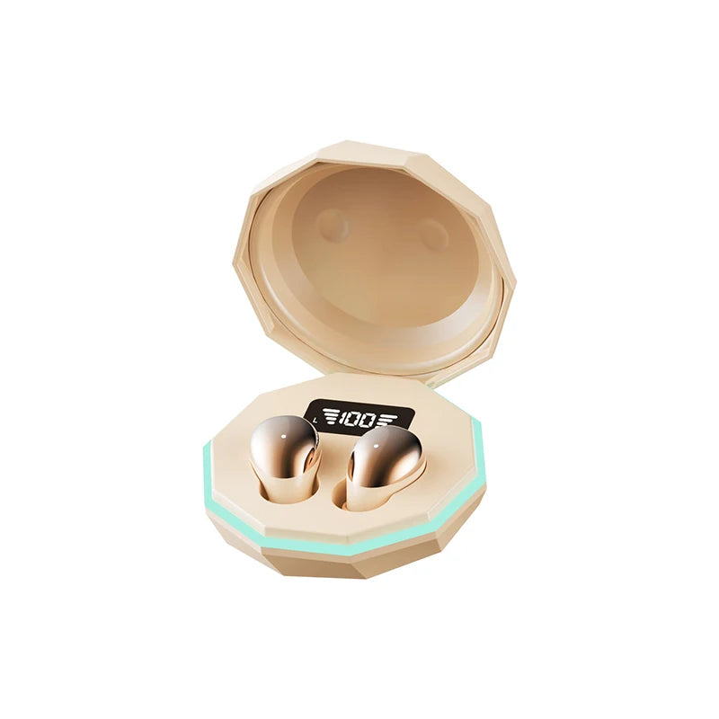 New In-ear Mini Sleep Wireless Bluetooth Headphone TWS Headsets With Mic Stereo Sport Game Earphone Long Standby HD Call Earbuds